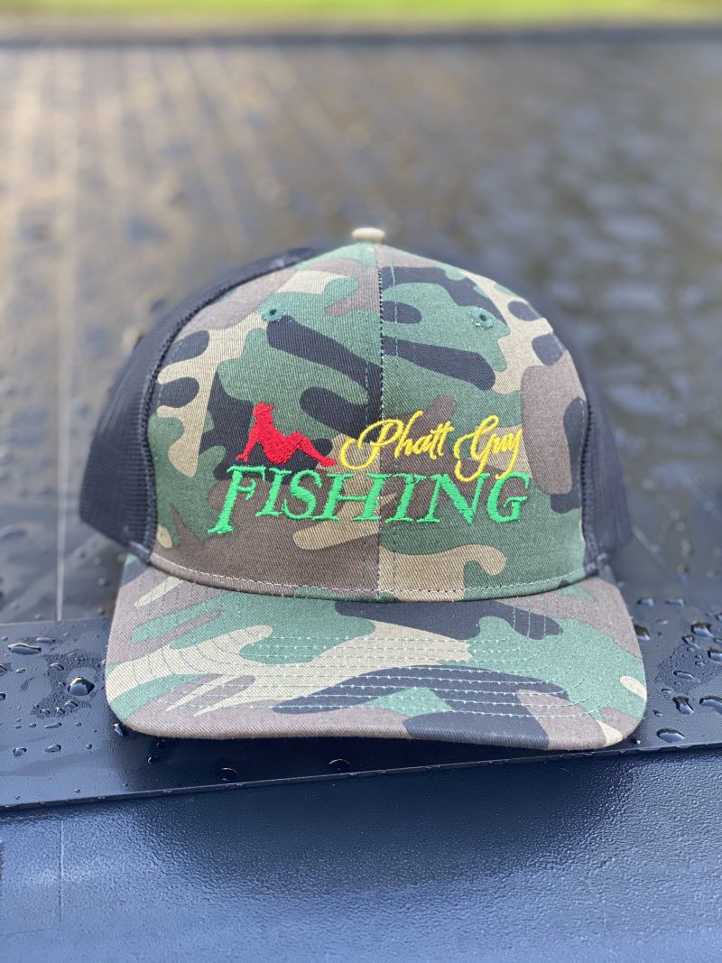 Camo Richardson Snap Back Ball Cap - Phatt Guy Fishing